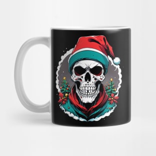 Christmas Skull Mug